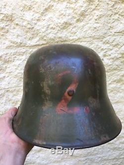 Rare German WW1 Regimental Guards Camo Helmet