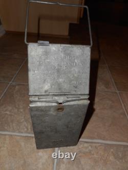 Rare Original WWI US Army M1908 Stonebridge folding trench lantern