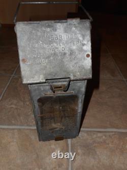 Rare Original WWI US Army M1908 Stonebridge folding trench lantern