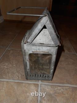 Rare Original WWI US Army M1908 Stonebridge folding trench lantern