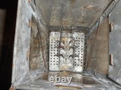 Rare Original WWI US Army M1908 Stonebridge folding trench lantern