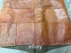 Rare Original Wwi Us Army M1917 Leather Field Jerkin-size 5, Large