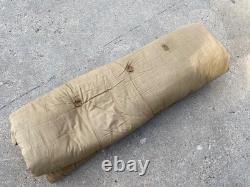 Rare Original Wwi Us Army Officer M1910 Bedding Roll Pade Insert-named