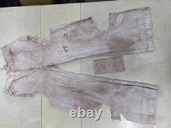 Rare Paintable Canvas Antique 1918 Navy Jumper Natural Distressed Withpapers