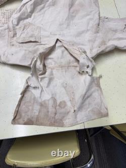 Rare Paintable Canvas Antique 1918 Navy Jumper Natural Distressed Withpapers