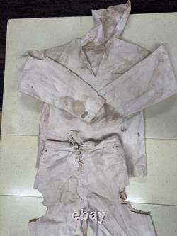 Rare Paintable Canvas Antique 1918 Navy Jumper Natural Distressed Withpapers