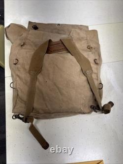 Rare Paintable Canvas Antique 1918 Navy Jumper Natural Distressed Withpapers