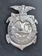 Rare Prototype USA World War 1 Ship Building War Service Badge Number 9959