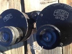 Rare Vintage Binoculars 18 x 50 Carl Zeiss Jena Belfort WW1 German Tank U-Boat