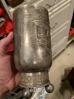 Rare WW1 German Pilots Silver & Mfg Proofed Honor Goblet