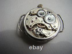 Rare WW1 Rolex Military Officers Trench watch! First Rolex screw back / front