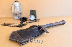 Rare WWI German Military Army Trench Shovel Vogel & Noot Wartberg Marked Carrier