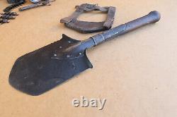 Rare WWI German Military Army Trench Shovel Vogel & Noot Wartberg Marked Carrier