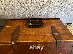 Rare WWI Wooden Ambulance Medical First Aid Supply Box USA 12
