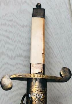 Rare WWI historical Imperial Russian Navy officer's award dagger