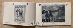 Rare! Ww1 U. S. Navy Recruiting Posters Issued By The U. S. Navy Book March 1918