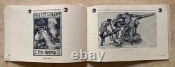 Rare! Ww1 U. S. Navy Recruiting Posters Issued By The U. S. Navy Book March 1918