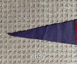 Rare! Ww1 Us Marine Corps Felt Camp Pennant 45x16.5 W. B. Garrison Maker Tag