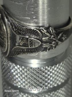 Rare Ww 1 War Service Ship Building Sterling Silver Ring Size 10 Ring