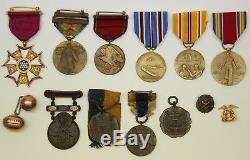 Rare Wwi To Wwii Medal Group To Noted Usna Naval Academy Football Player & Grad