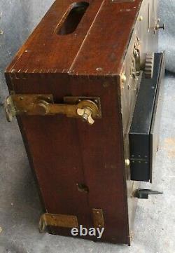 Rare Wwi Western Electric Signal Corps Scr-68 Transmitter Radio Receiving Scr59