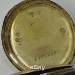 Rare antique WWI German military award System Glashutte silver pocket watch