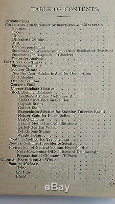 Rare antique original World War 1 Medical War Manual good condition