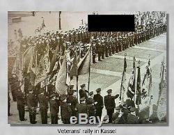 Real WW1 World War 1 Imperial German Regiment Veterans Flag Banner Hand Painted