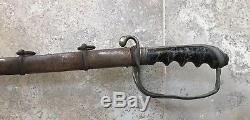 Ridabock & Co New York WW1 US army officer sword saber with scabbard