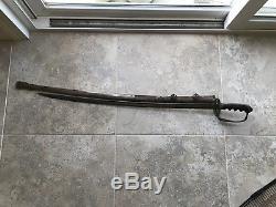 Ridabock & Co New York WW1 US army officer sword saber with scabbard