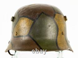 Robby Wilson WWI M16 German Camouflage Childs/Officers Lightweight Helmet