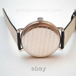Rolex Precision full hunter antique WW1 trench mens watch vintage solid silver