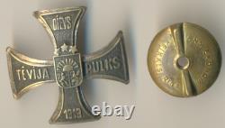 Russian Empire Military order medal Latvian Badge 1st Cavalry Regiment (2002)