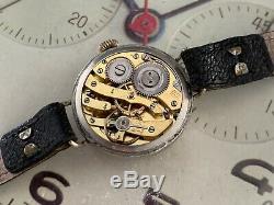Sensational Example of an WW1 Trench Watch with Amazing HIGH QUALITY MOVEMENT