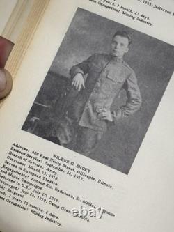 Service Record World War I & II Gillespie Illinois