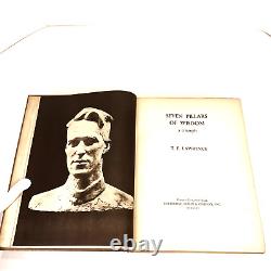 Seven Pillars of Wisdom T. E. Lawrence First Ed/1st Prt 1935 HC p. 20 Error GOOD+