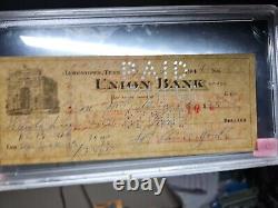 Sgt. Alvin C. York Signed Check, Certificate