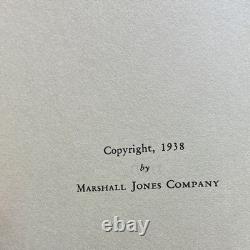 Signed 1st edition Wings in the Night Willis Fitch Hardcover Marshall Jones 1938