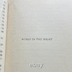 Signed 1st edition Wings in the Night Willis Fitch Hardcover Marshall Jones 1938