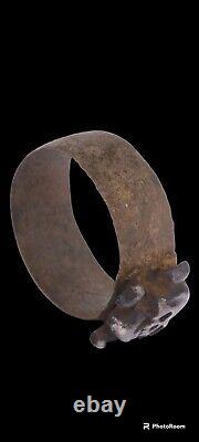 Silver & Steel Ring ww2 WWII ww1 WWI German Military WAR Battlefield Recovered