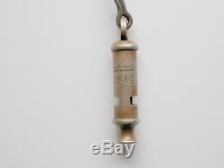 Sought After Joseph Hudson 1914 WW1 Officers Trench Warfare Whistle