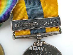 Sudan, Boer War & WW1 Medal Group Sjt. F. Allan, Cam Highrs & 27th North'd Fus
