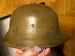 Super Rare WW1 Austrian Berndorfer Helmet in Excellent Condition
