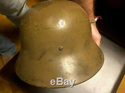 Super Rare WW1 Austrian Berndorfer Helmet in Excellent Condition