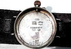 Superb WW1 1915 Borgel-cased high grade officers trench watch