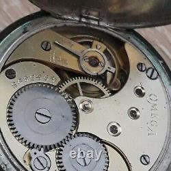 Superbe Montre OMEGA MILITAIRE Argent Massif ww1 MILITARY WATCH