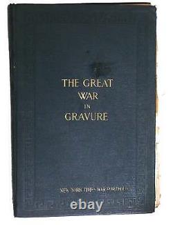 THE GREAT WAR IN GRAVURE, PORTFOLIO OF THE WORLD WAR 1st Edition 1st Printing