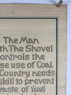 TO THE FIREMAN World War I Bond Poster (Fine) 1918 19x24 WW1 USA Firefighters