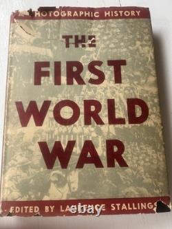 The FIRST WORLD WAR Photographic History Laurence Stallings Book Antique