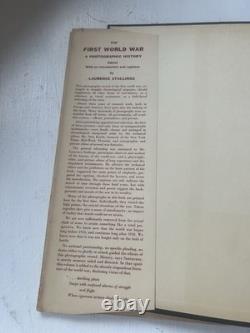 The FIRST WORLD WAR Photographic History Laurence Stallings Book Antique